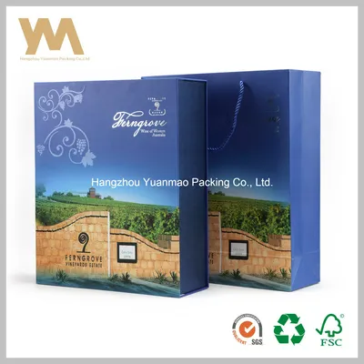 Experienced Factory Custom Luxury Christmas Paper Bag