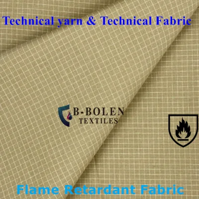 Inherent Fr Fabric En11612 Dope Dyed Flame Retardant Aramid Fabric