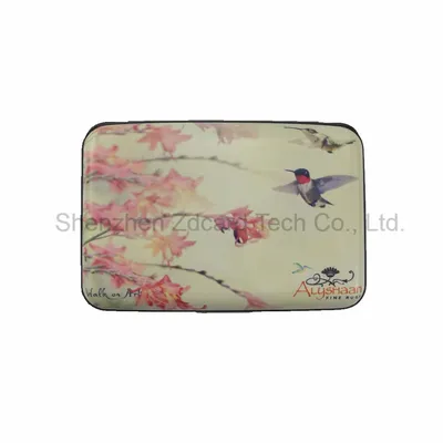 Six Slots Aluminum Card Case RFID Blocking Credit Card Holder