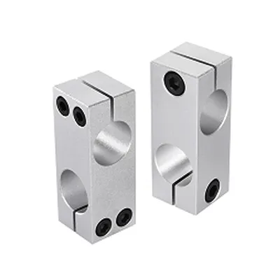 16*16mm Aluminum Alloy Axis Cross Block Steel Pipe Fixing Bracket
