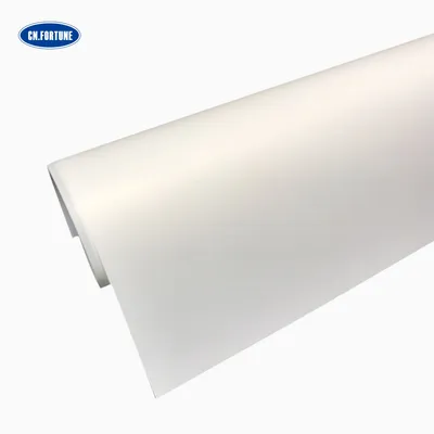 Waterproof Front Printing Backlit Pet Decorative PVC Transparent Film for Light Box