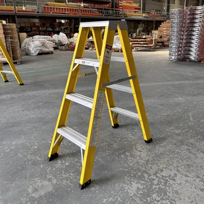 Double Sides Step Ladder/ Fiberglass Ladder