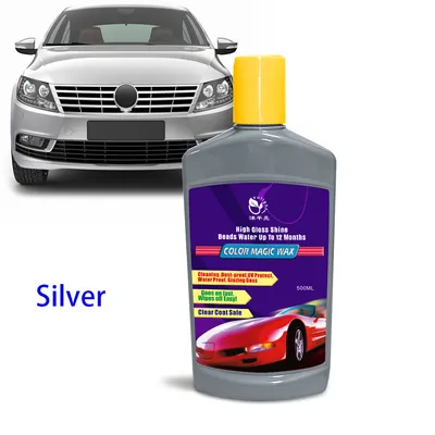 Silver Paint Car Colored Wax for Car-Body Glossing Protect