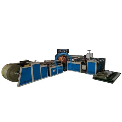 Non Woven Bag Cutting Sewing Machine Automatic PP Woven Bag Making Machine
