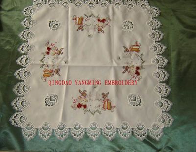 Embroidery Lace with Chemical Lace