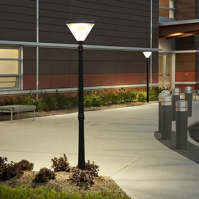 Aluminum Optically Controlled 30W House Yard Waterproof LED Solar Garden Courtyard Light House Integrated LED Solar Garden Light