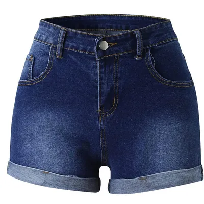 Logo Denim Shorts High Quality Plus Size 100% Cotton Shorts