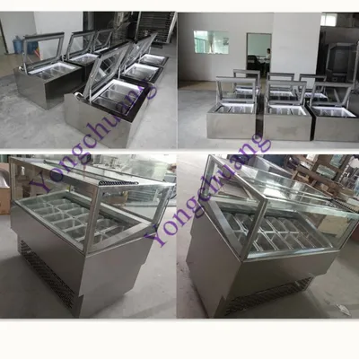 Mini Ice Cream Display Freezer / Small Ice Cream Freezer