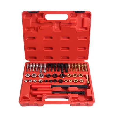 42-Piece Thread Chaser Set, Thread Restorer Rethreading Kit, Thread Repair Tool