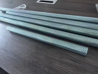 316 Stainless Steel Perforated R3t6 Filter Tube with Length 4000mm