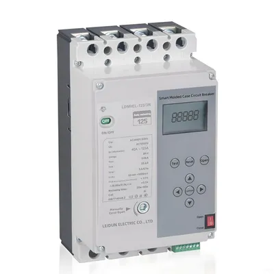 Smart MCCB 400A-630A Auto Reclosing Molded Case Circuit Breaker 3phases 4wires