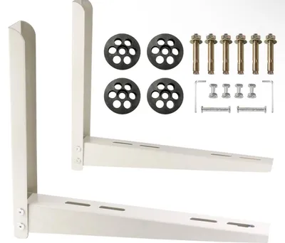 Air Conditioner Bracket AC Bracket Air Condition Fitting Wall Mount Bracket Triangle Iron Stainless Steel Material OEM Customize