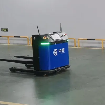 Pallet Handling Robot Factory Room Transfer Intelligent Agv Forklift Fully Automatic Operation
