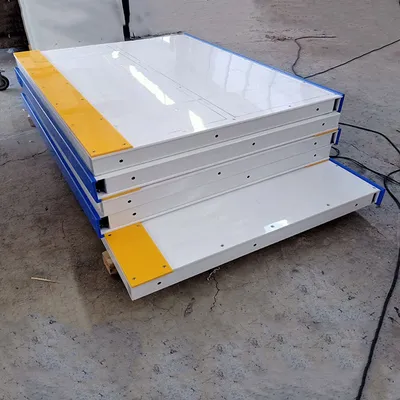 Zspe Durable HDPE Hockey Arena Dasher Board Panels with Safety Features