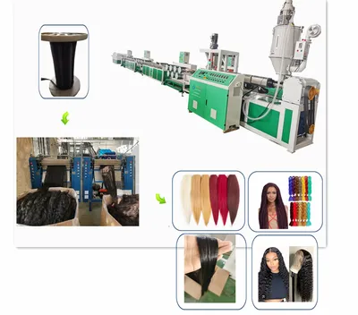 Supplier Synthetic Hair Fiber Raw Materials for Making All Kinds Yaki Straight Braiding Hair