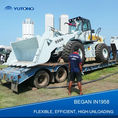 Yutong Euro 3 Emission 5 Ton Wheel Loader