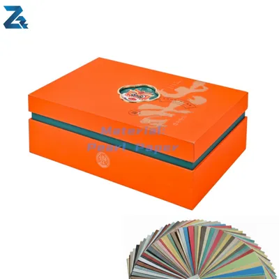 Soft Strong Custom Pearl Special Paper for Cosmetic Boxes