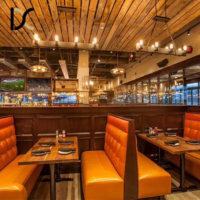 Hotel Project Commercial Classic Restaurant Booth Furniture for Dining Rooms and Bars