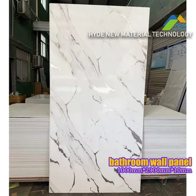 Modern Commercial 1000X2400mm Large PVC Waterproof Bathroom Wet Wall Shower Panels UK