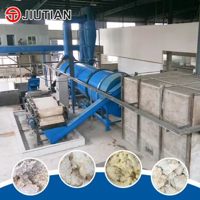 Energy Saving Soybean Dregs Rotary Dryer Equipment