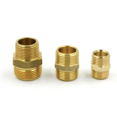Brass Copper Male Thread Nipple Pipe Fitting Refrigeration and Air Conditioning