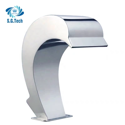 Water Crown Heavy Duty Hot Sale Modern Stainless Steel Waterfall