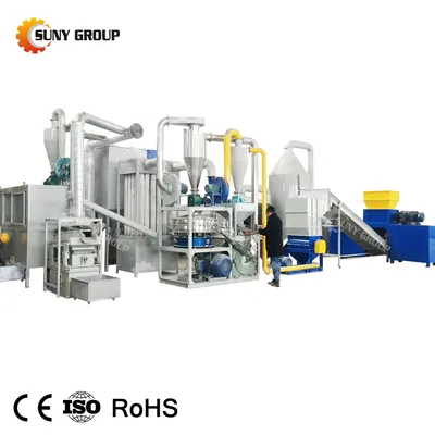 New Design Waste PCB Recycling Plant