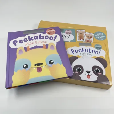 Book Set Box Custom Softcover Book Printing for Children