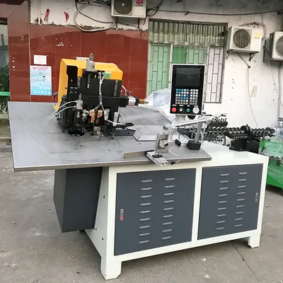 Automatic CNC 2D Wire Bending Machine with Welding