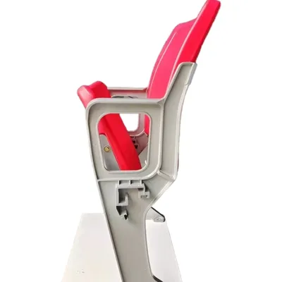 Anti-Rust Public Arena Folding Hollow Blow Mold Chairs with Aluminum Support Leg