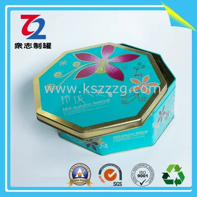 Octagonal Tinplate Cans for Food