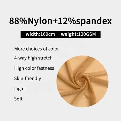 Soft Comfortable Quick Dry Mesh Sportswear Shirt Design Nylon Fabric