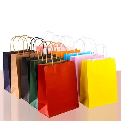 Sustainable Kraft Paper Gift Bags for Eco-Conscious Shoppers