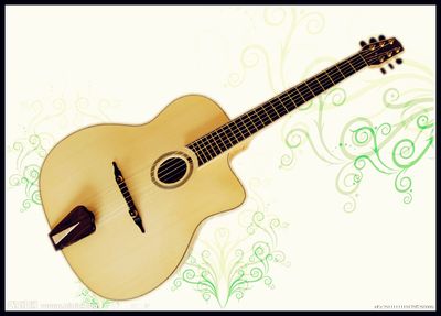 Gyspy Guitar Stock with Solid Wood (YZ-10N)