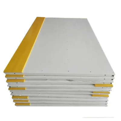 Zspe Commercial Grade HDPE Ice Arena Side Walls with Safety Features