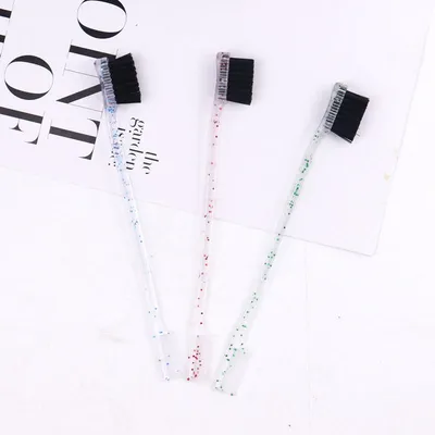 Edge Control Brush Maquillaje Brosse Cils Eyelashes Comb Countour Eyebrow Brush for Lashes Free Sample Cejas Cepillo Edge Brush