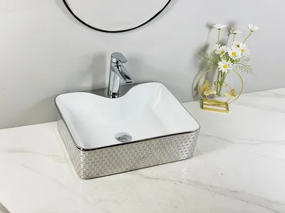 Elegant Ceramic Bathroom Sink with Modern Design and Easy Installation Wash Basin
