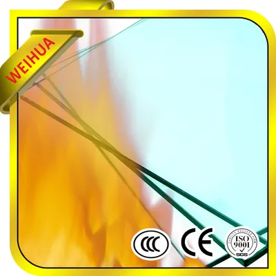 Single Layer Tempered Fireproof Glass for Safety