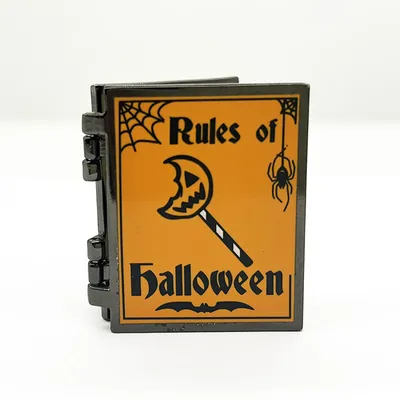Unique Design Custom Folding Hinged Lapel Pin Badge Halloween Metal Hinge Holiday Enamel Pin Badge