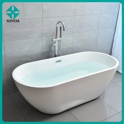 Modern Design Cheap Acrylic Luxury Hot Freestanding Soaking Bathtub Acrylic Freestanding