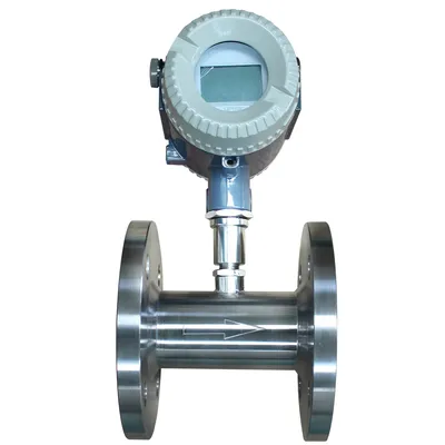 High Pressure Resistant Factory Price 304 Stainless Steel Flow Meter 4-20mA Liquid Turbine Flowmeter