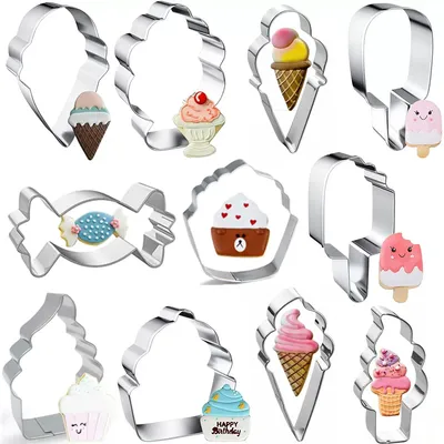 New Christmas Cookie Molds Stainless Steel Cake Cutter
