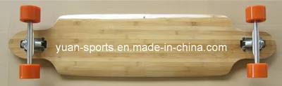 Skateboard Deck Made of Bamboo