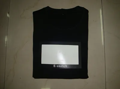 EL Writing Board Shirt LED Belt Buckle Lighting Board Shirt