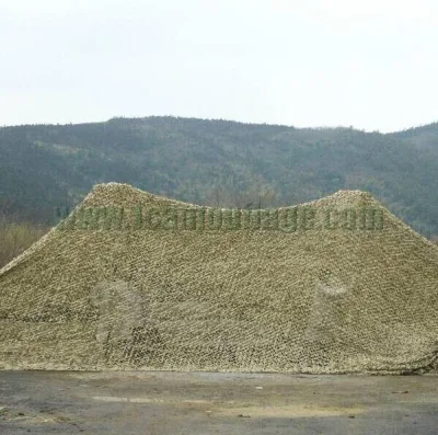 Sand Colour Fire-Resistant Camouflage Net Jy-07