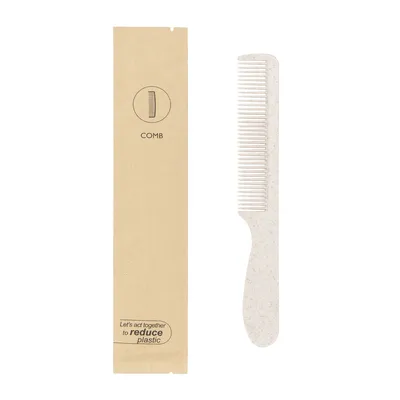 Home Travel Hotel Customized Logo Disposable Hotel Hair Comb