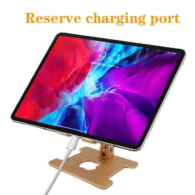 Aluminum Alloy Folding Mobile Phone Tablet Multi-Purpose Stand