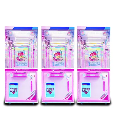 Custom Super Claw Crane Machine Arcade Multiple Color Toy Vending Claw Machine