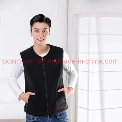Men Women Electric Battery Powered Heated Vest Rechargeable Waterproof Heating Vest for Outdoor Sports