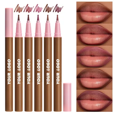 New Hot-Selling Durable High-Color Gourd Head Design Lip Liner